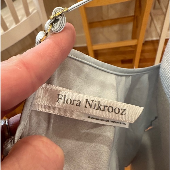 Flora Nikrooz light blue silky camisole tank top - Picture 4 of 7